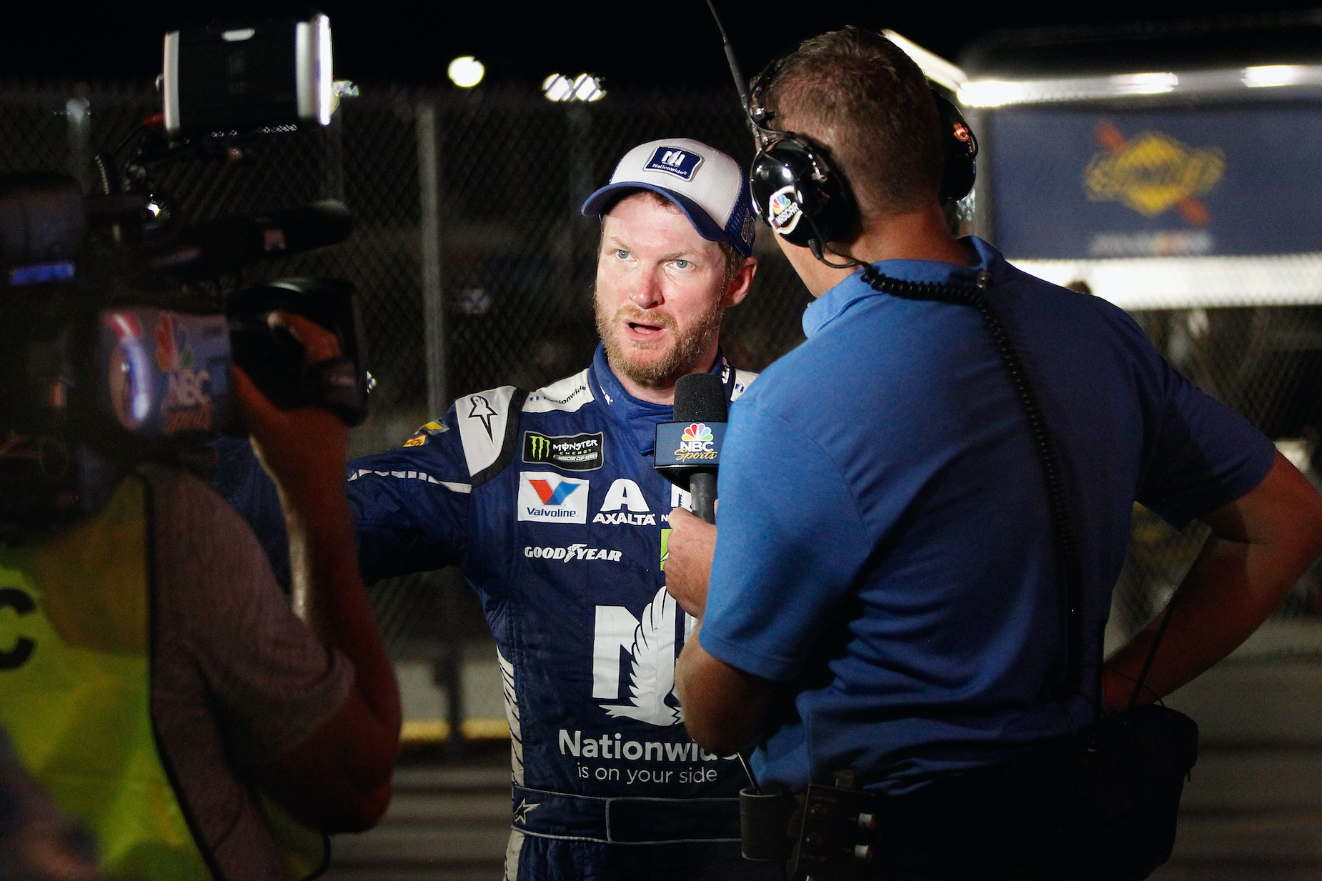 Dale Earnhardt Jr. once faced a $10,000 fine after letting a four-letter word slip.