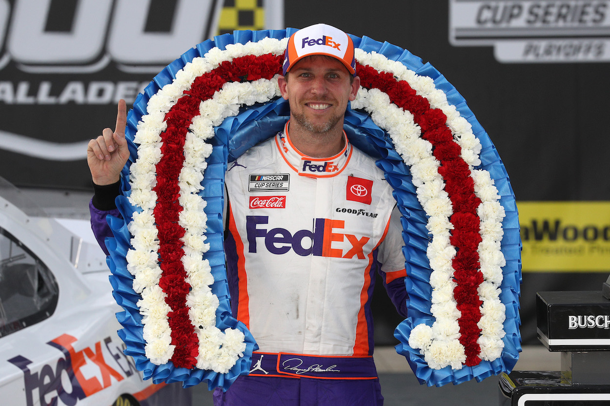 Denny Hamlin speaks on Michael Jordan's recent involvement with 23XI Racing