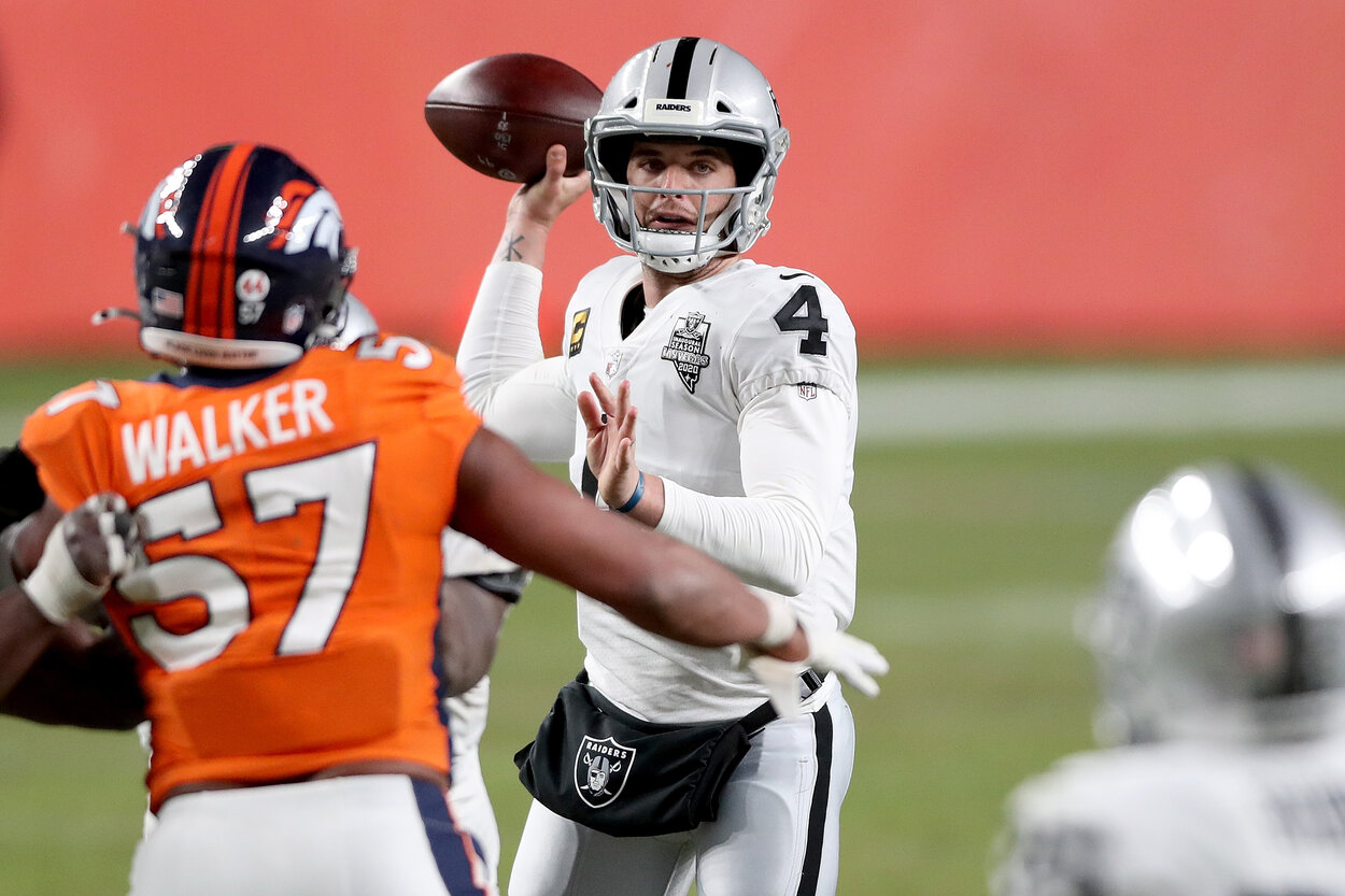 Raiders Fans Should Either Be Overjoyed or Heartbroken About the Latest Derek Carr News
