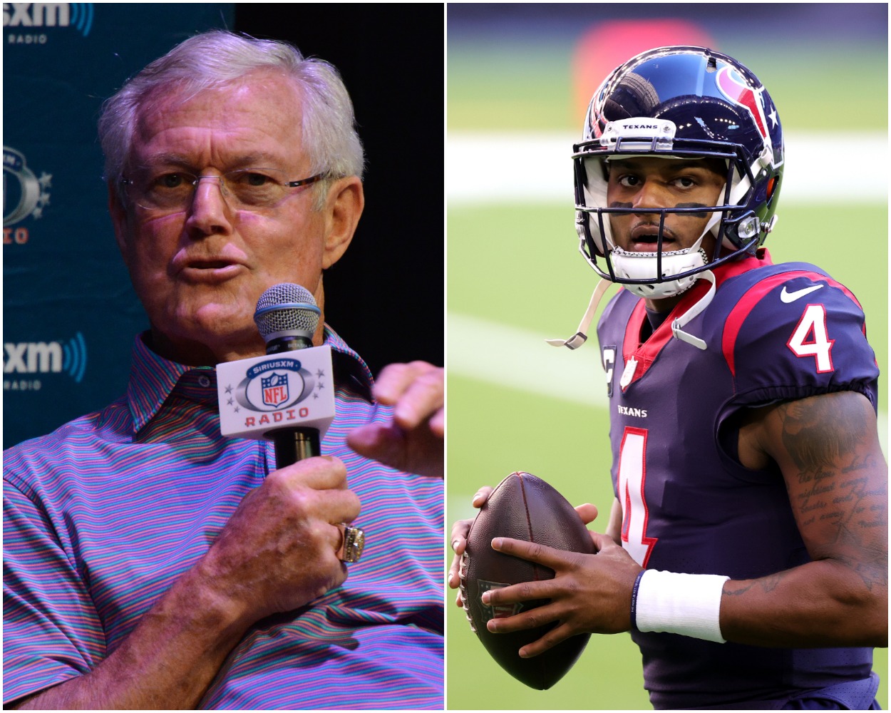 Dick Vermeil and Deshaun Watson