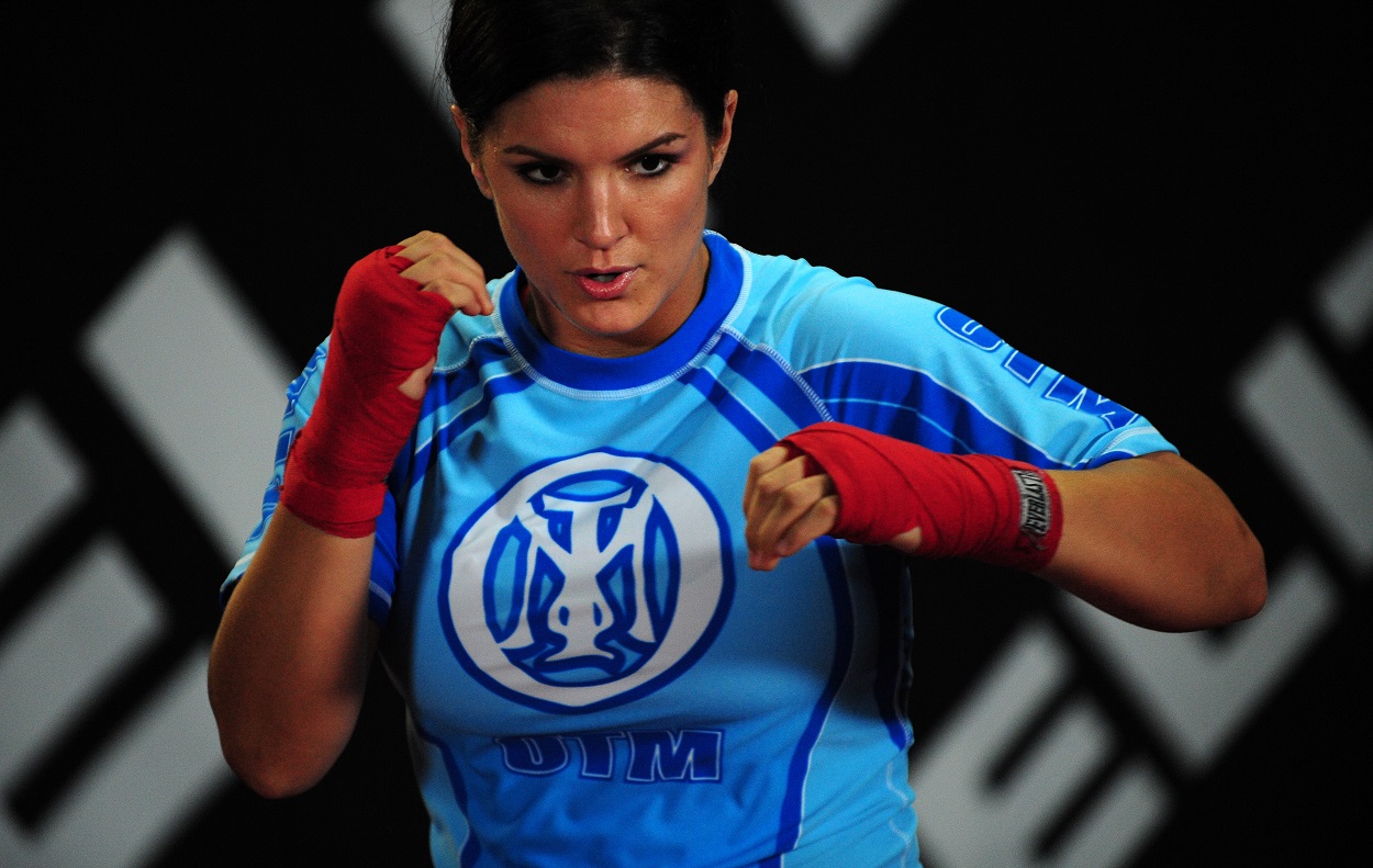 Former MMA fighter Gina Carano