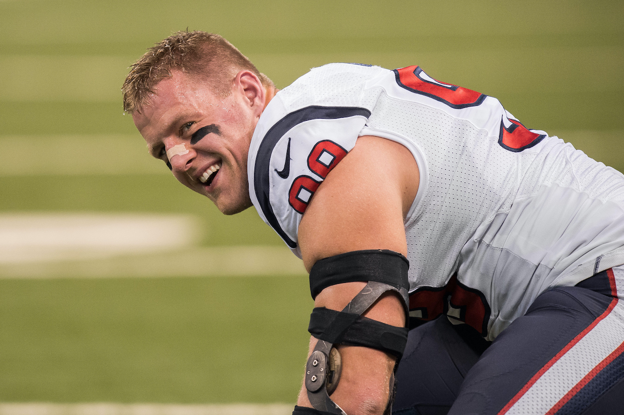 Former Houston Texans DE J.J. Watt