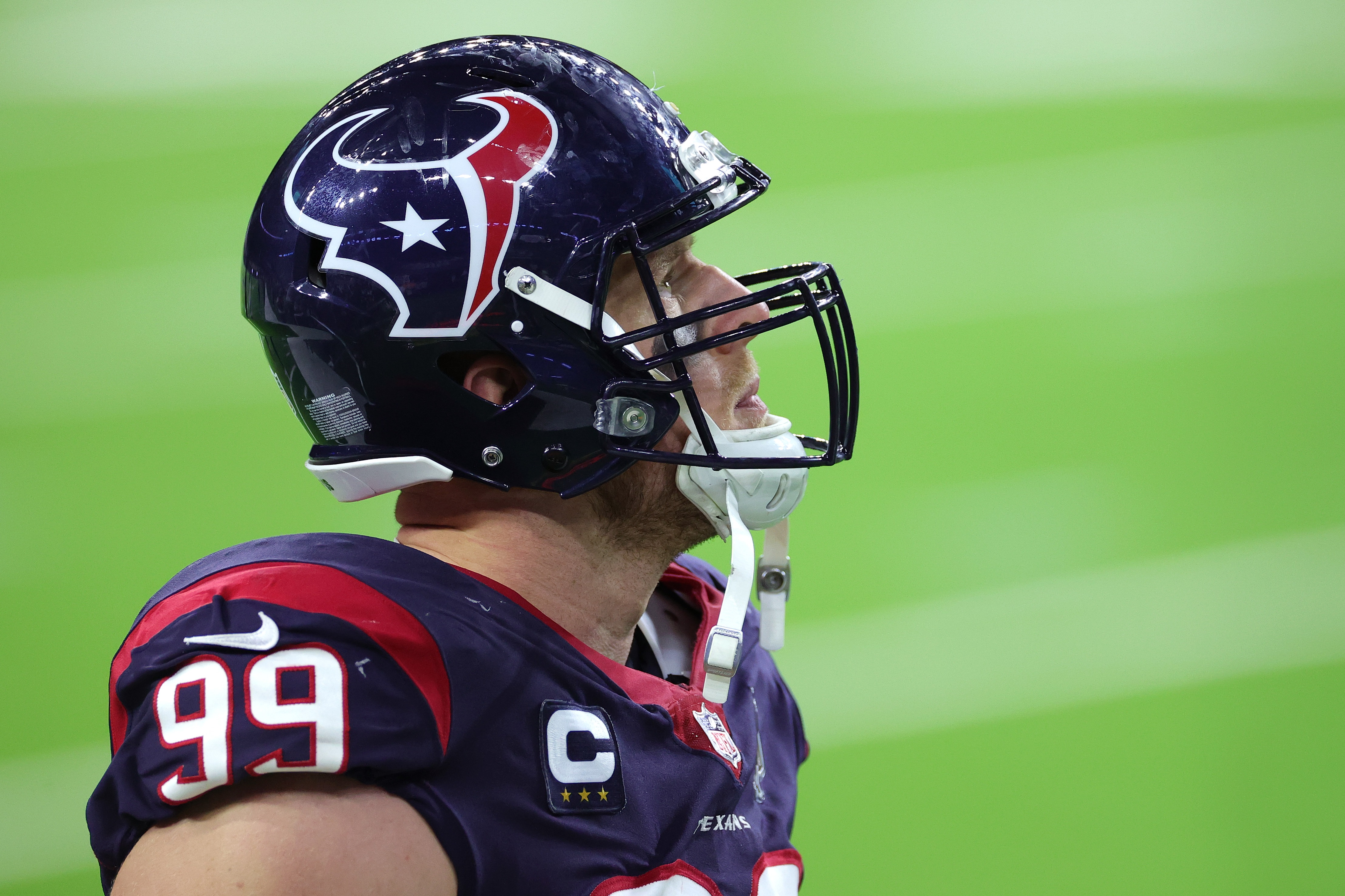 Now-former Houston Texans DE J.J. Watt