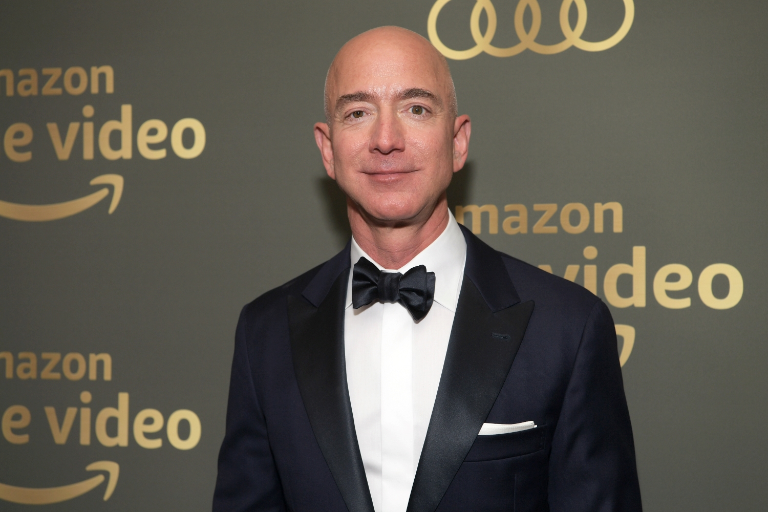Amazon CEO Jeff Bezos attends the Amazon Prime Video's Golden Globe Awards After Party at The Beverly Hilton Hotel.