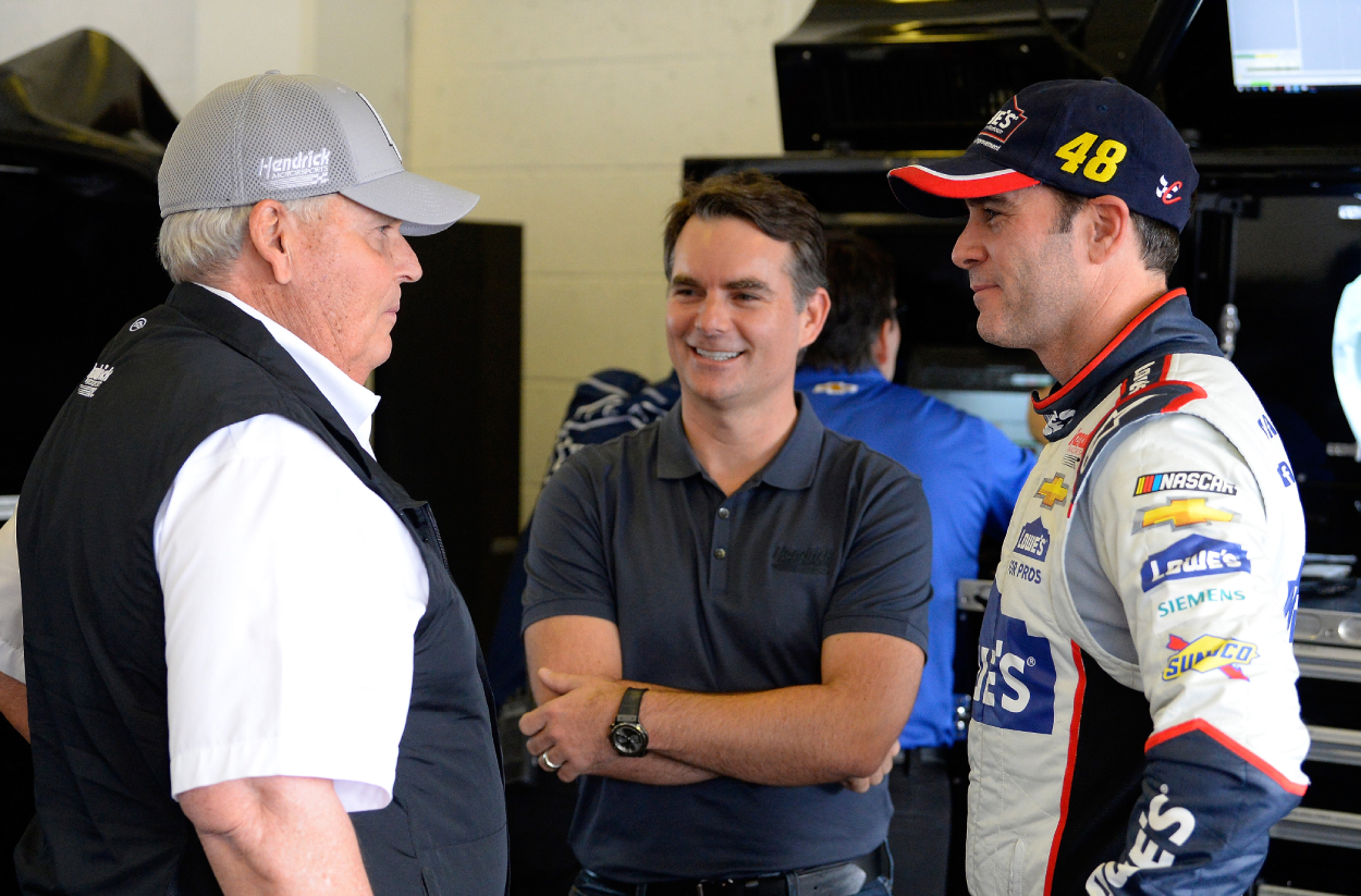 Jeff Gordon and Rick Hendrick have a great relationship.
