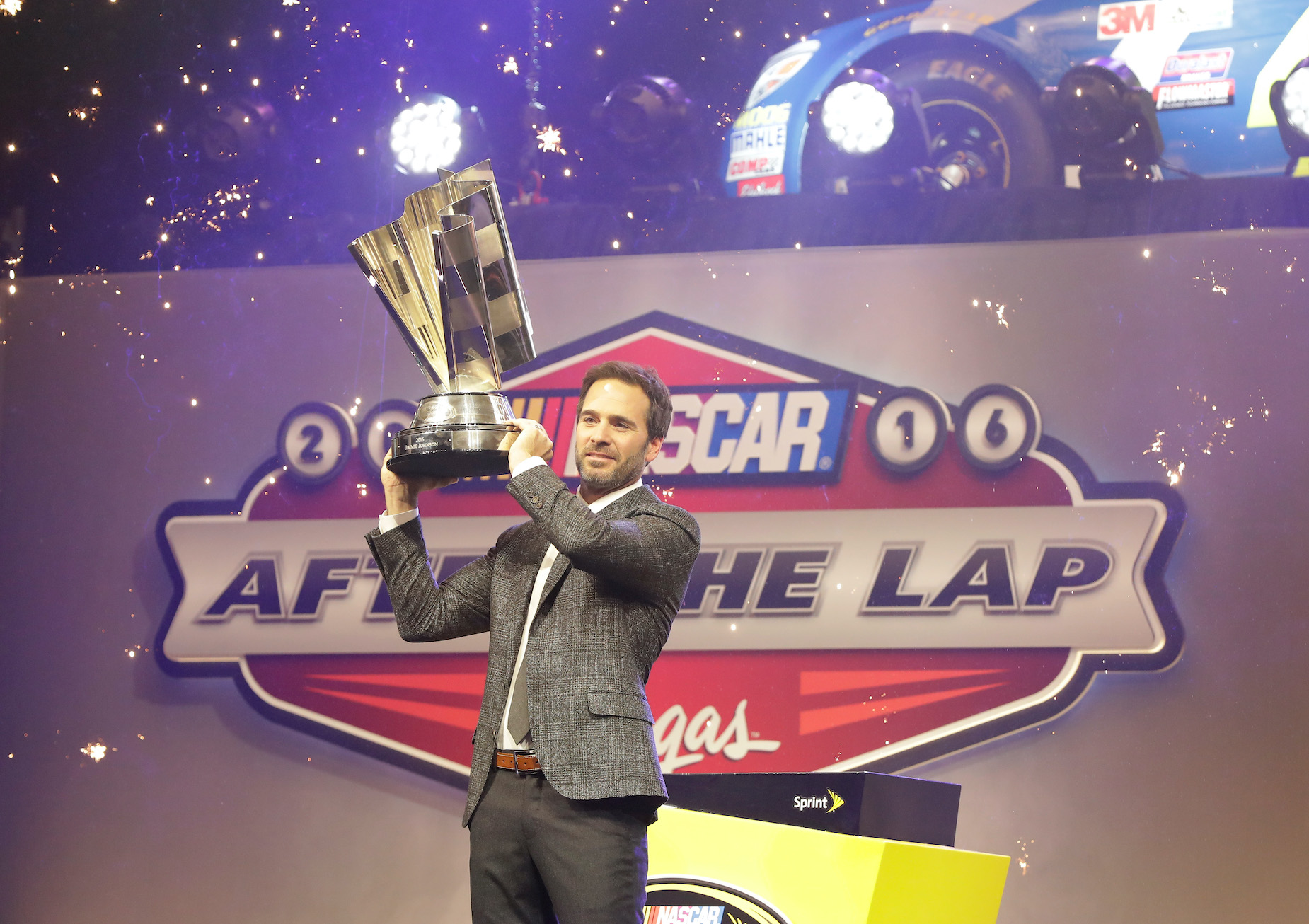 Jimmie Johnson won seven championships during his NASCAR career.