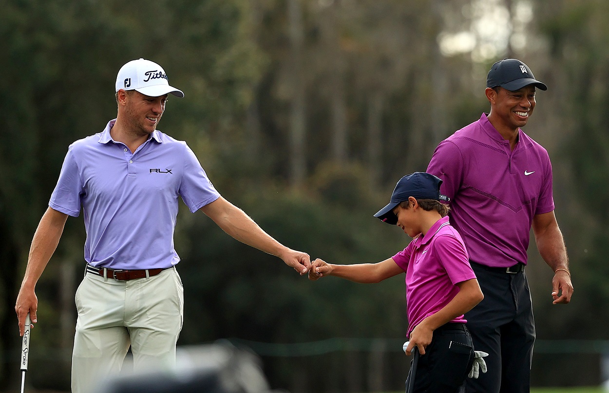 Following Tiger Woods' Devastating Accident, an Emotional Justin Thomas