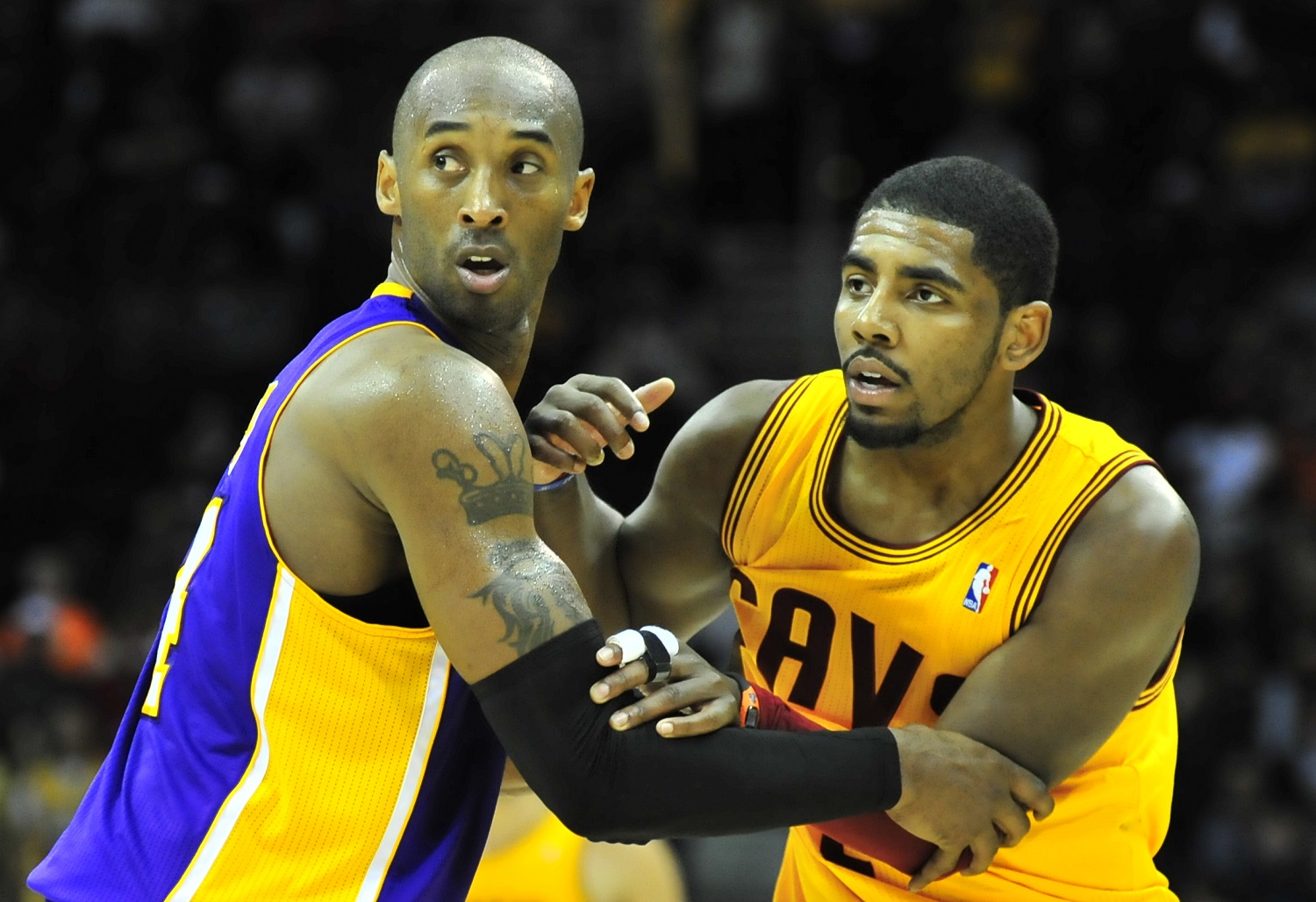 Kyrie Irving's Air-Balled His Idea To Honor Kobe Bryant