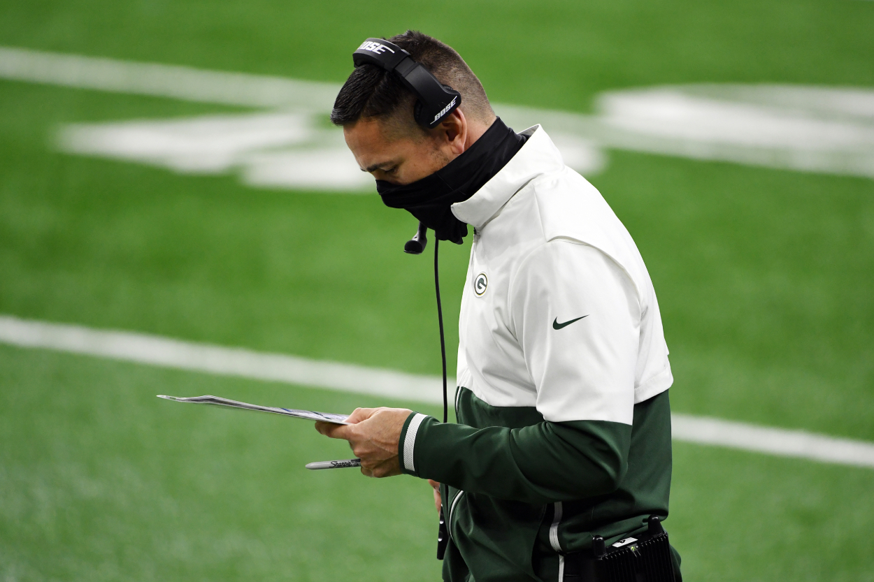 Matt LaFleur doubles down in his decision to kick a field goal.