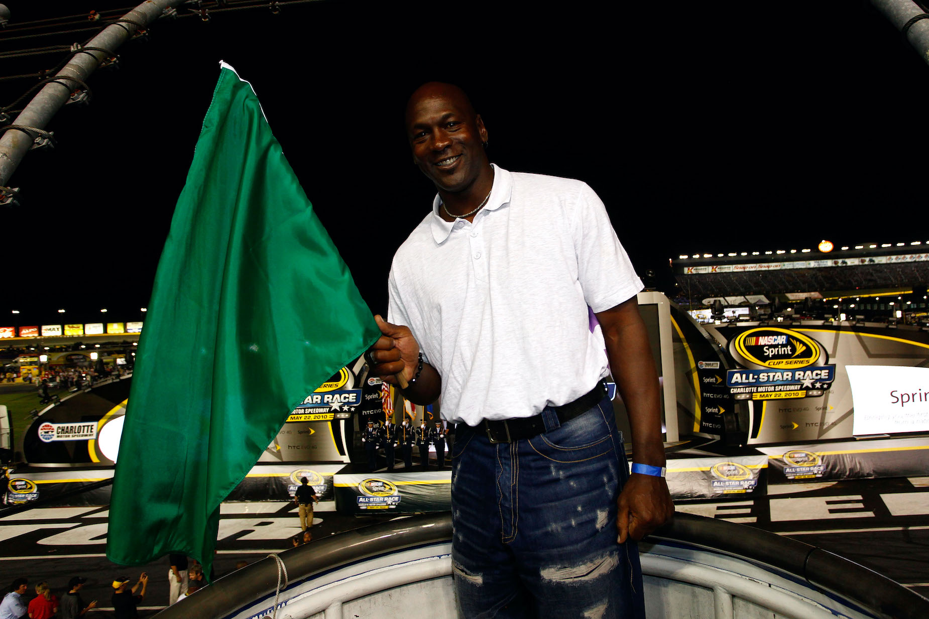 Michael Jordan now owns a NASCAR team, but his relationship with with racing is deeper than you might imagine.