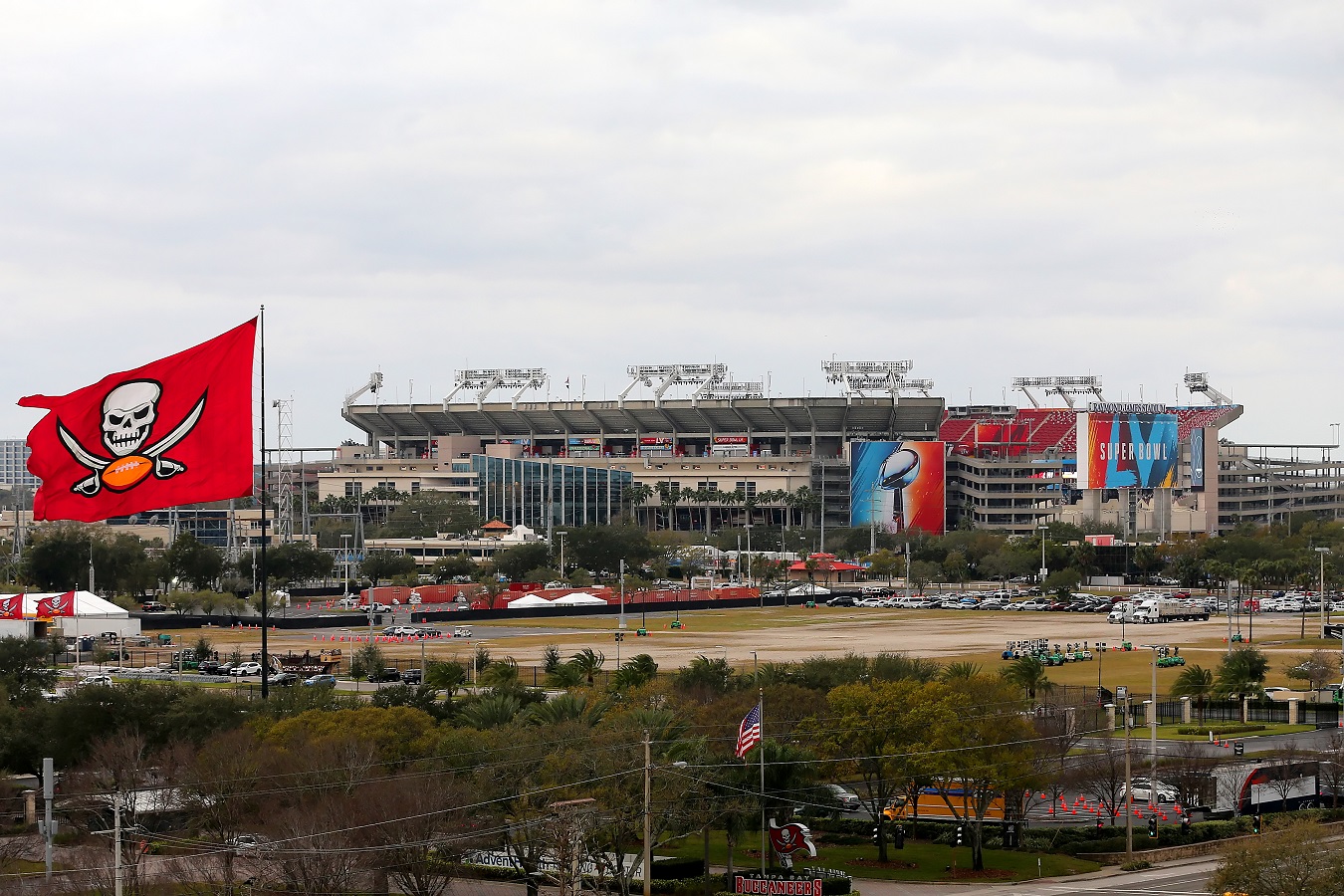 Raymond James Stadium in Tampa, FL