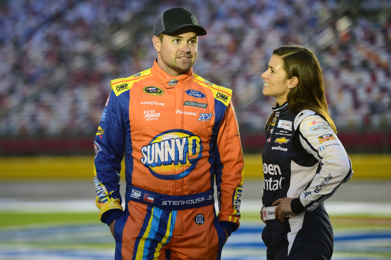 Ricky Stenhouse and Danica Patrick dated for five years.