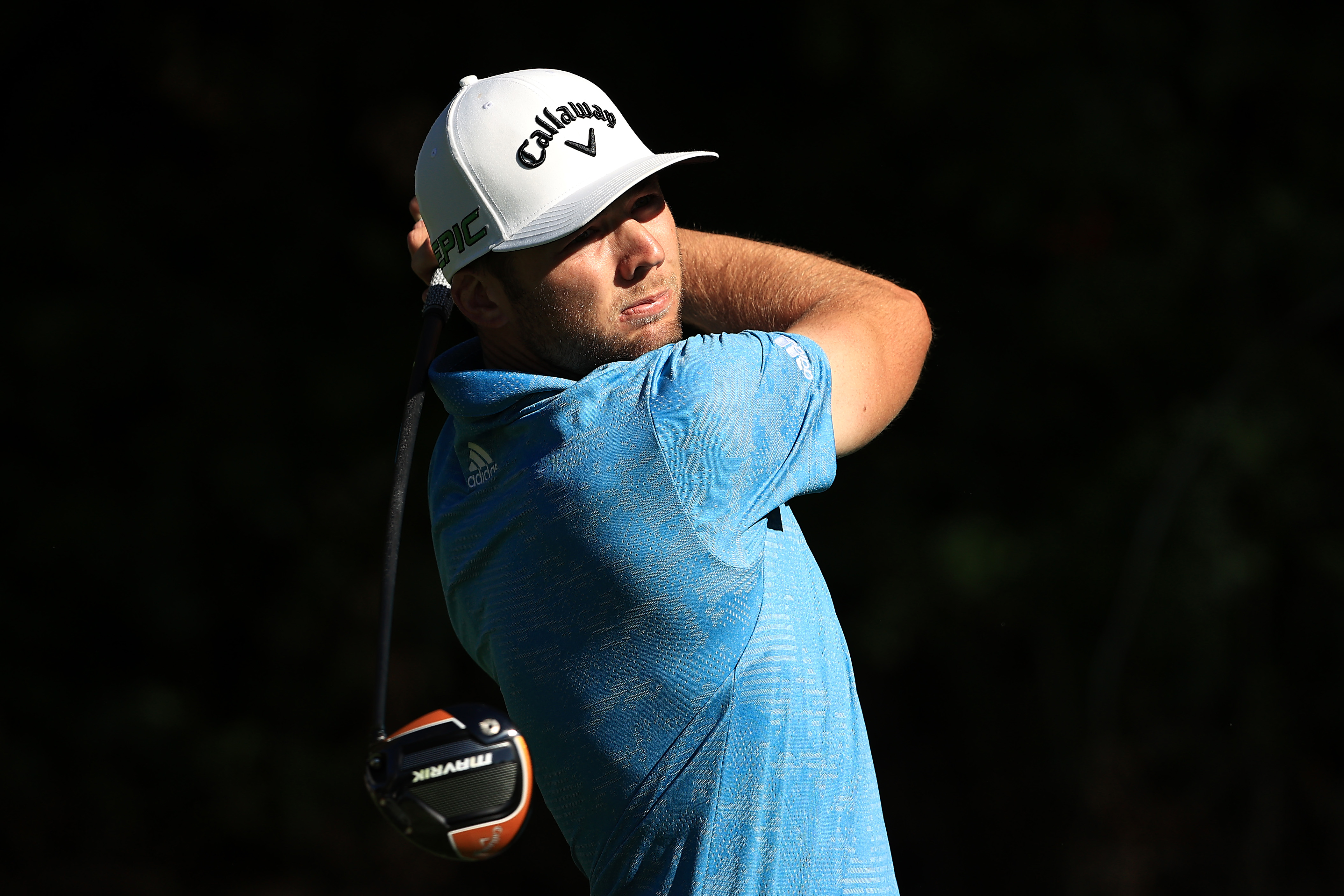 PGA Tour star Sam Burns tees off at The Genesis Invitational