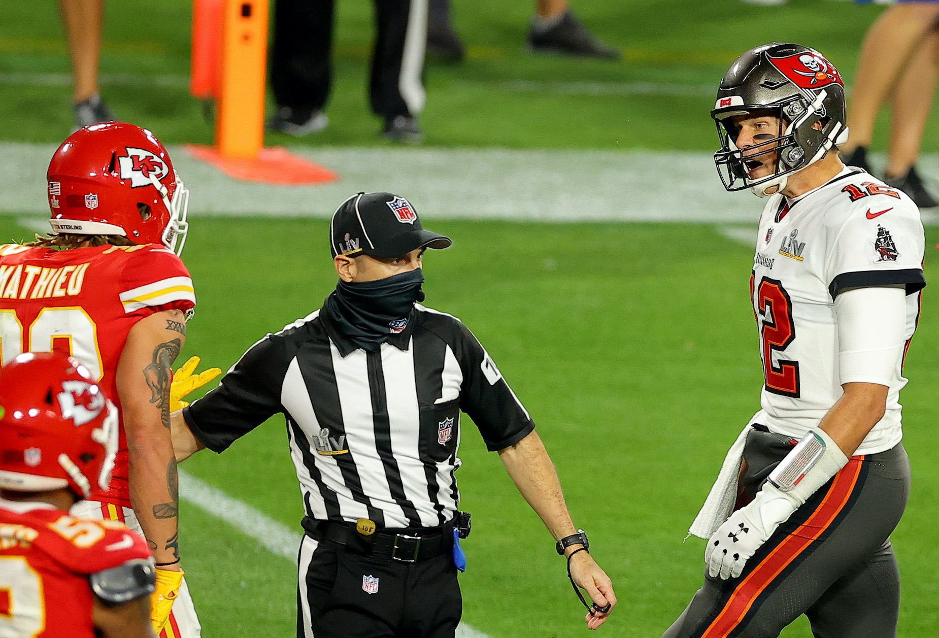 According to Michael Irvin, Tom Brady didn't use a specific racial slur when trash-talking Tyrann Mathieu.