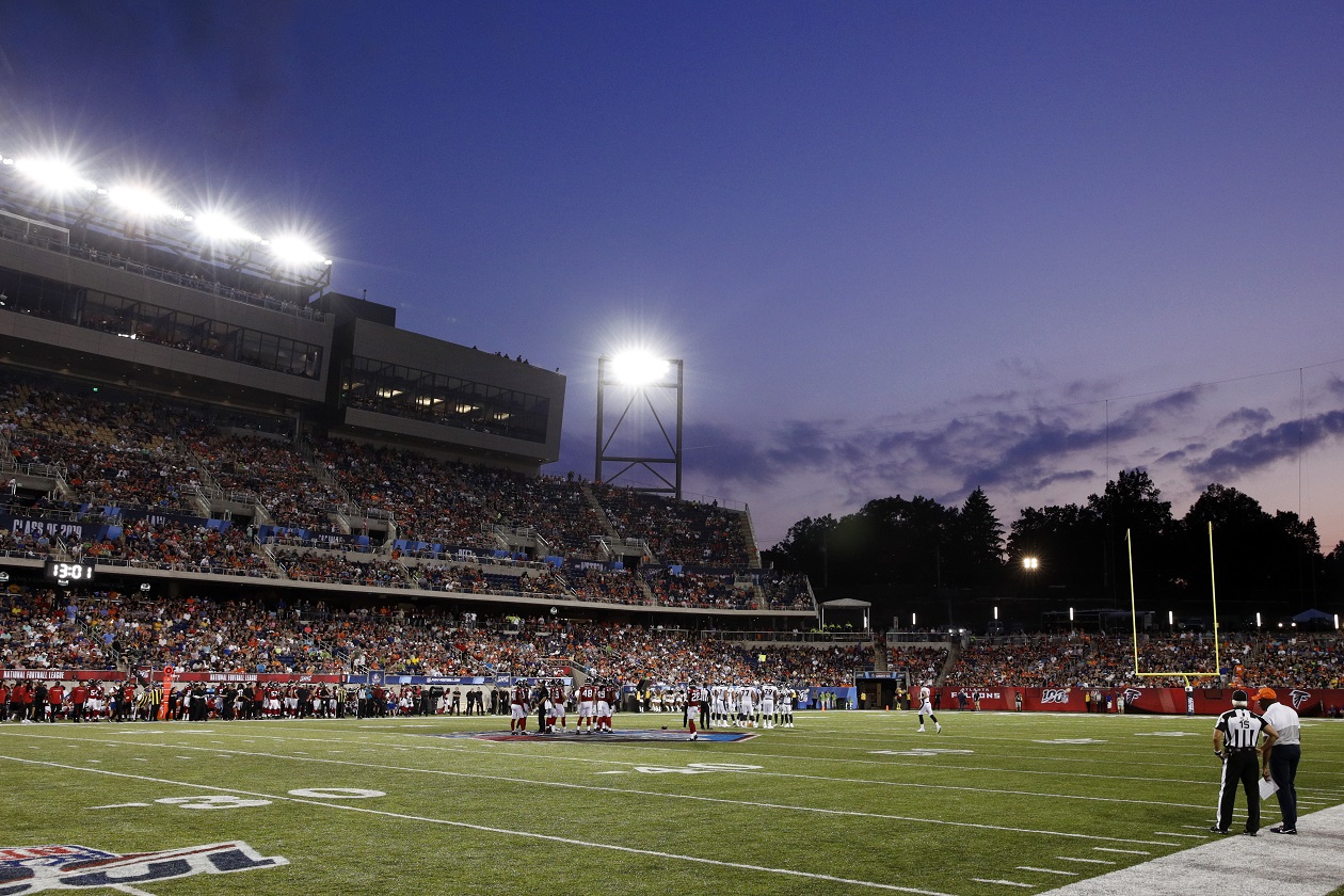 Tom Benson Stadium in Canton, OH
