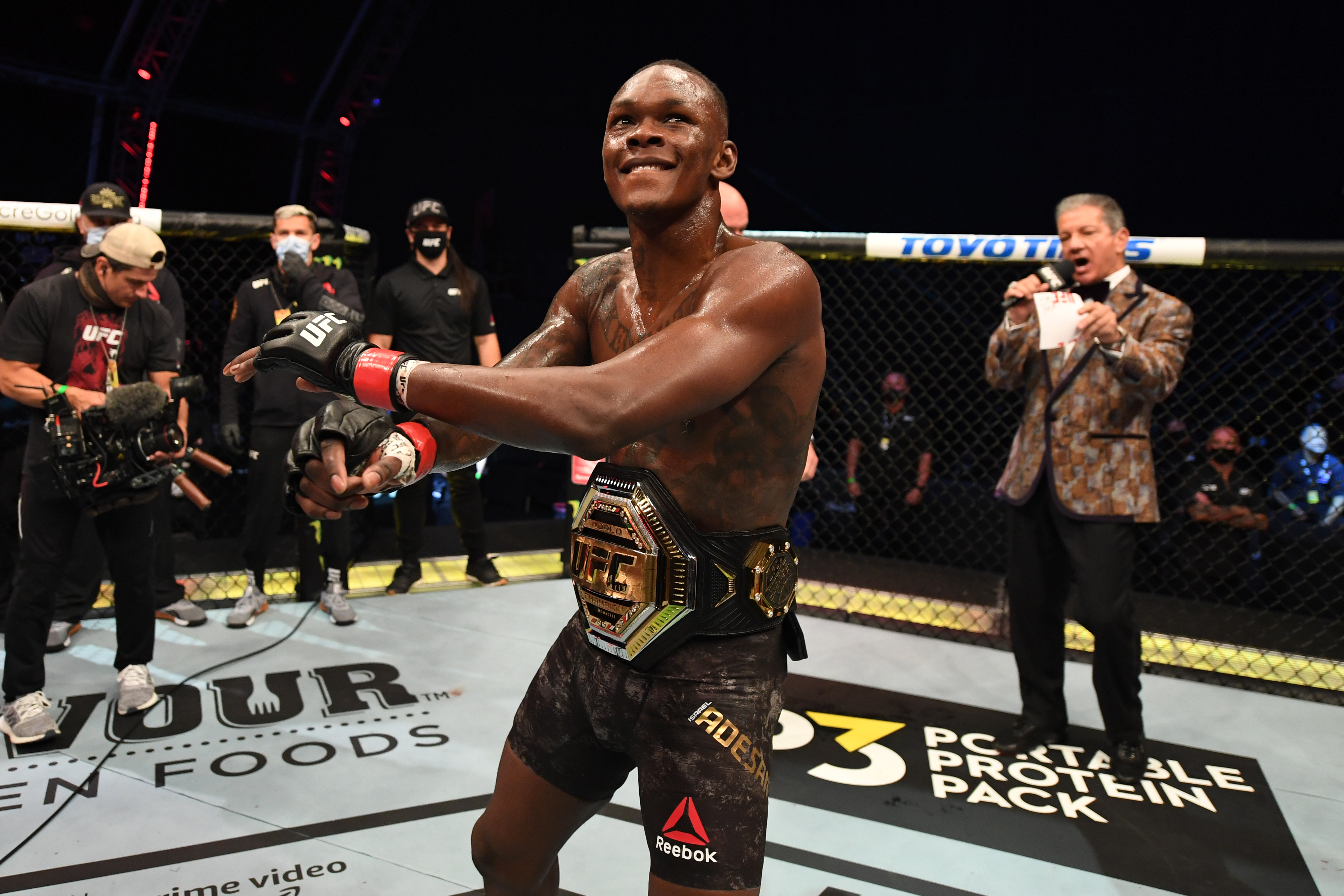 israel adesanya shorts