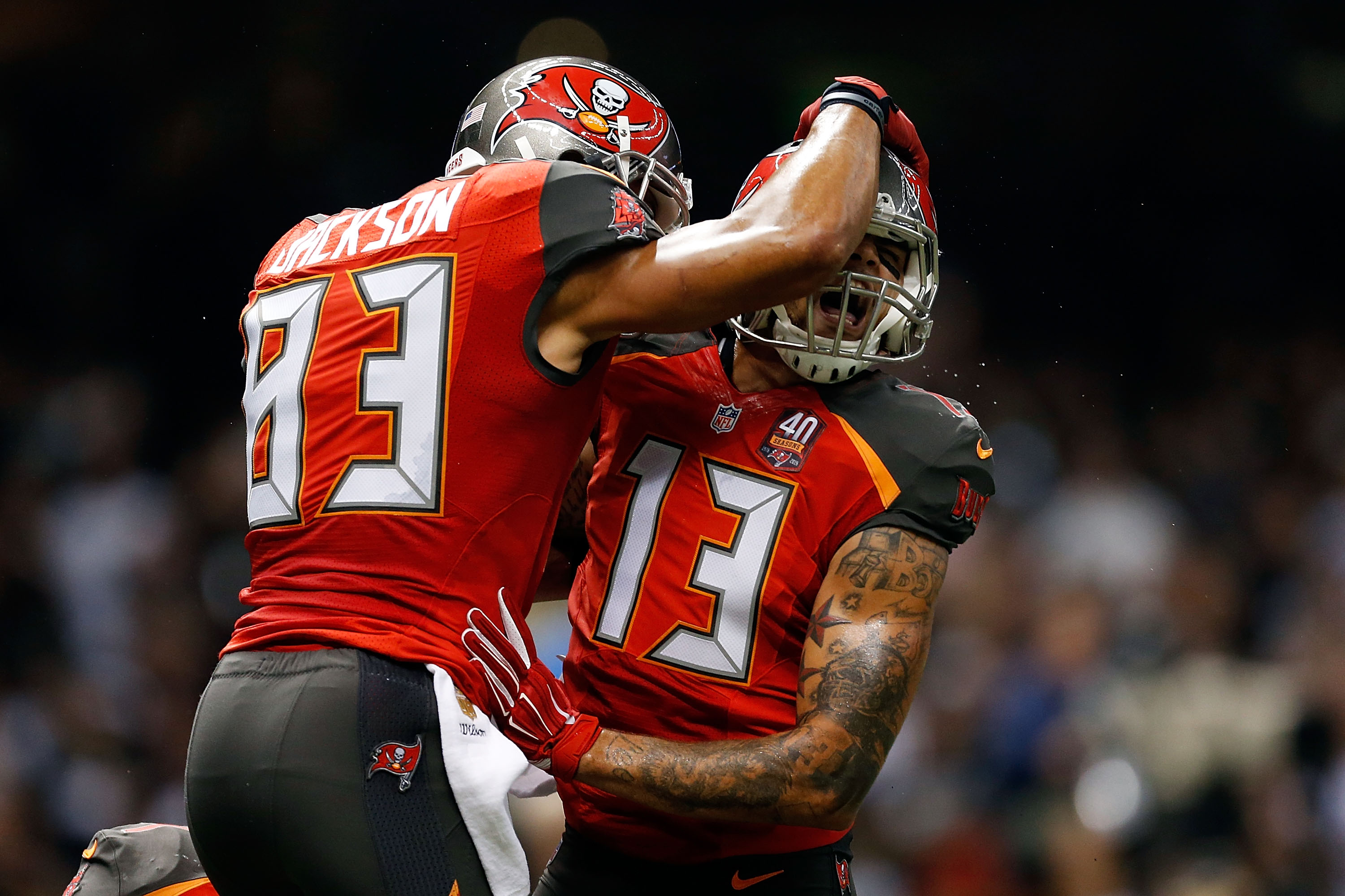 Vincent Jackson was a mentor to Mike Evans.
