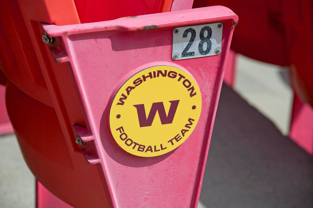 Washington Football Team bleachers