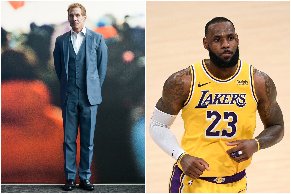 Skip Bayless Once Lost a Bet and Was Forced to Say 10 Nice Things About LeBron James