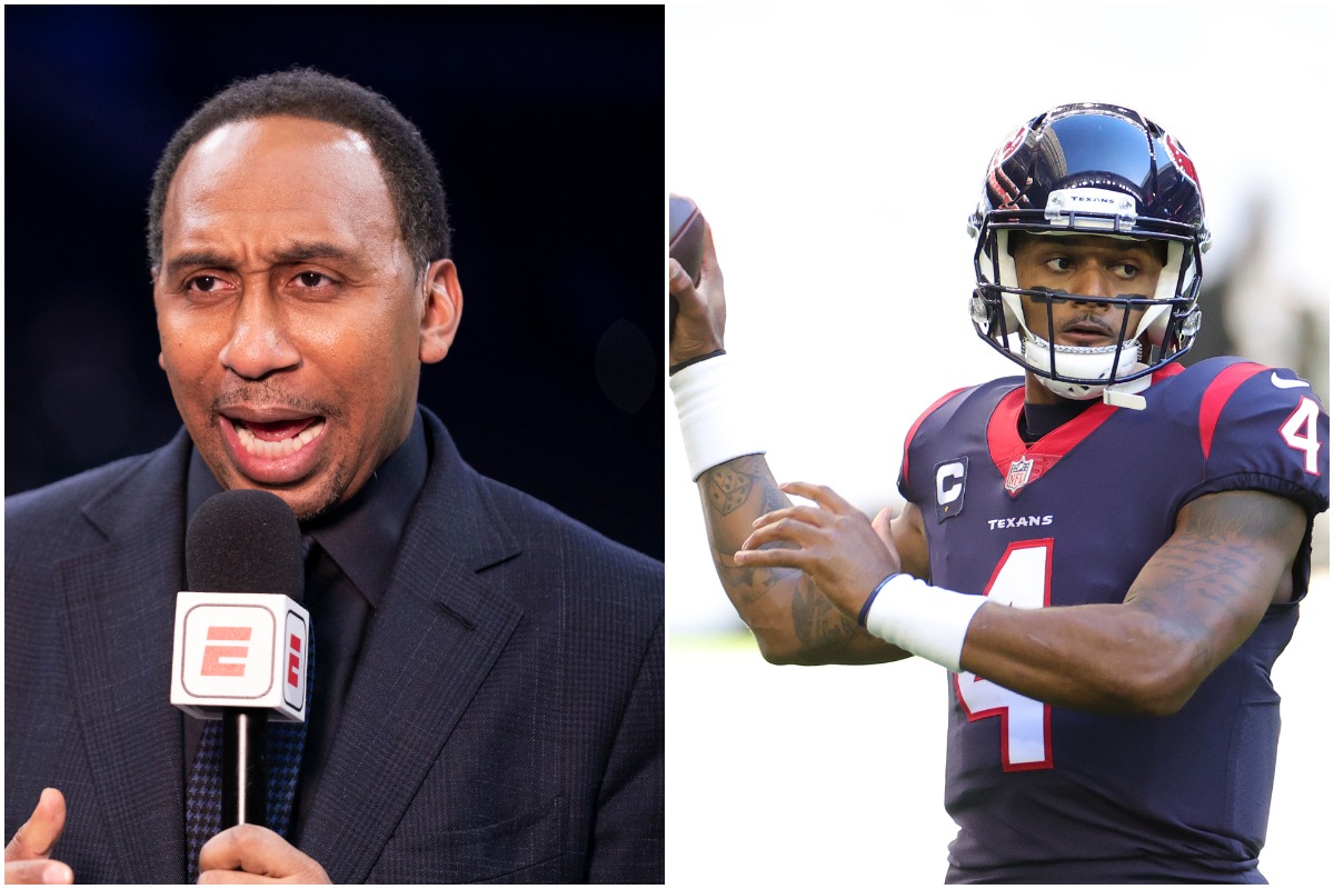 Stephen A. Smith Goes off on Deshaun Watson’s Critics After J.J. Watt Is Granted His Release From the Texans