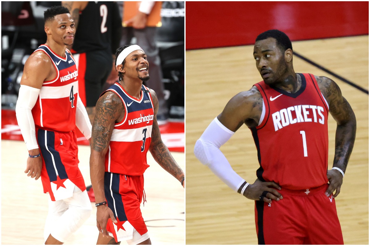 Bradley Beal, John Wall, Russell Westbrook, Wizards, Rockets, NBA