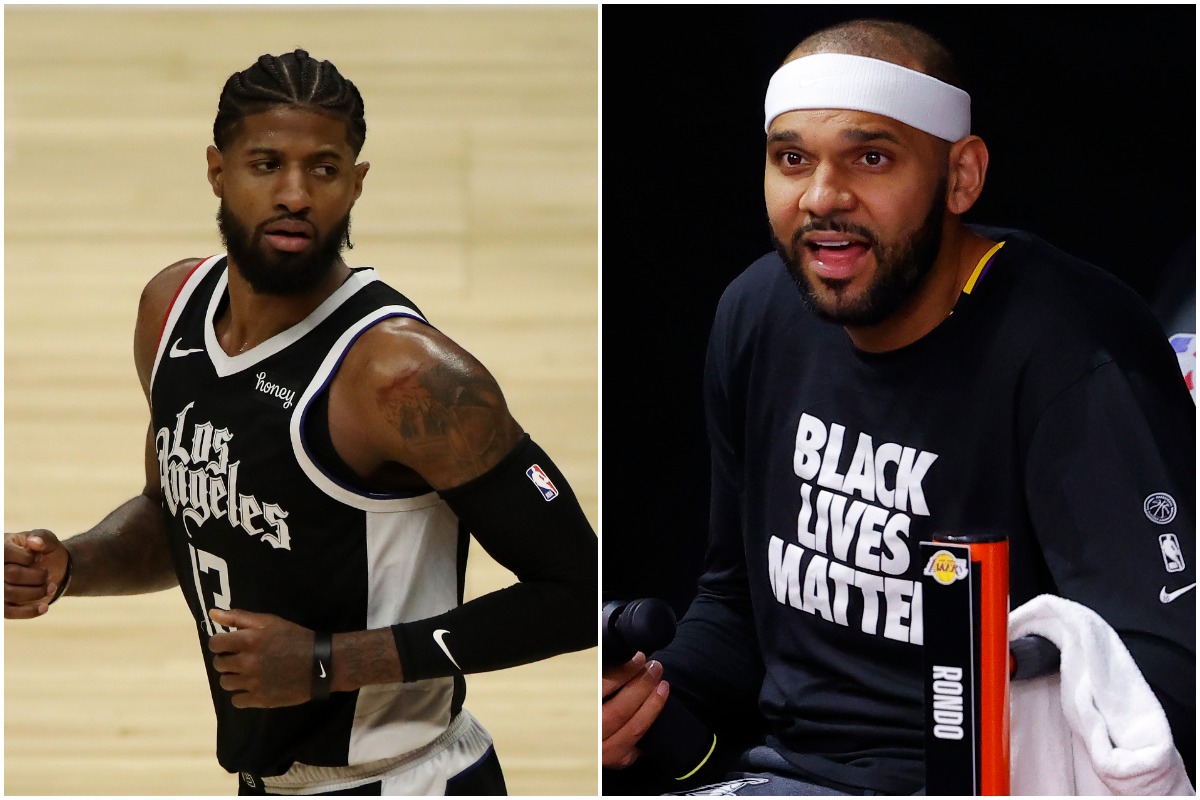 Paul George, Jared Dudley, Lakers, Clippers