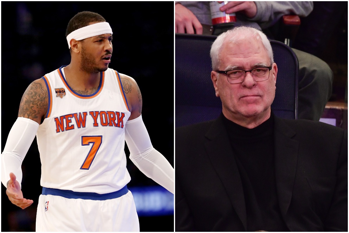 Carmelo Anthony, Phil Jackson, Knicks