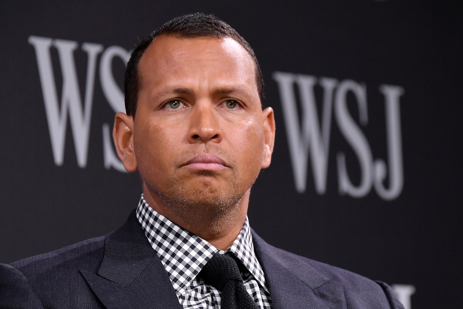 Sports commentator and former professional baseball player Alex Rodriguez takes part in a panel during WSJ's The Future of Everything Festival at Spring Studios on May 8, 2018.