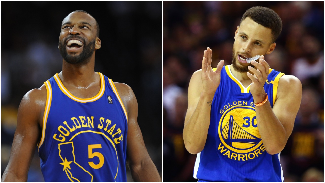 Baron Davis Stephen Curry Golden State Warriors