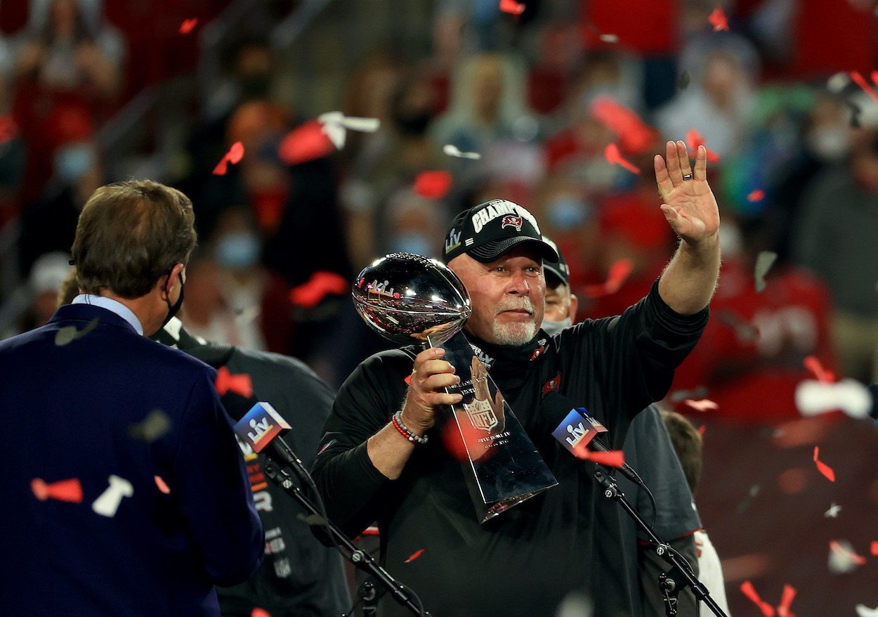 Tampa Bay Buccaneers head coach Bruce Arians