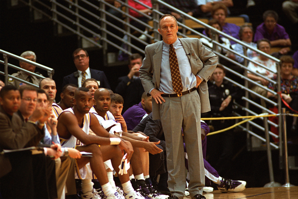 Dale Brown coached the LSU Tigers