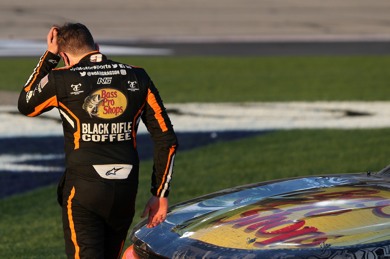 Punches Thrown on Pit Road by Dale Earnhardt Jr.'s Xfinity Driver Noah