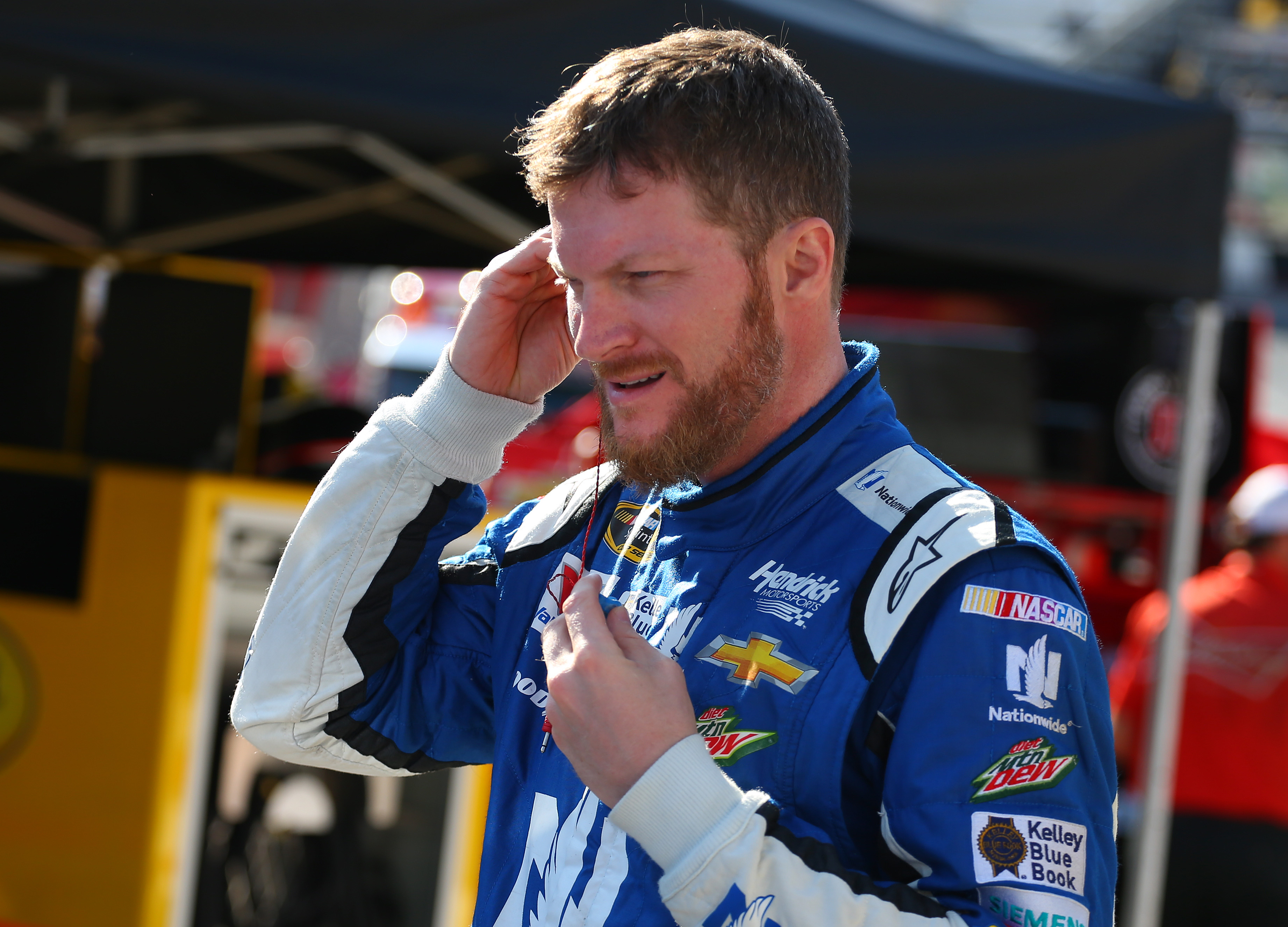 Dale Earnhardt Jr. is semi-struggling with his latest challenge.