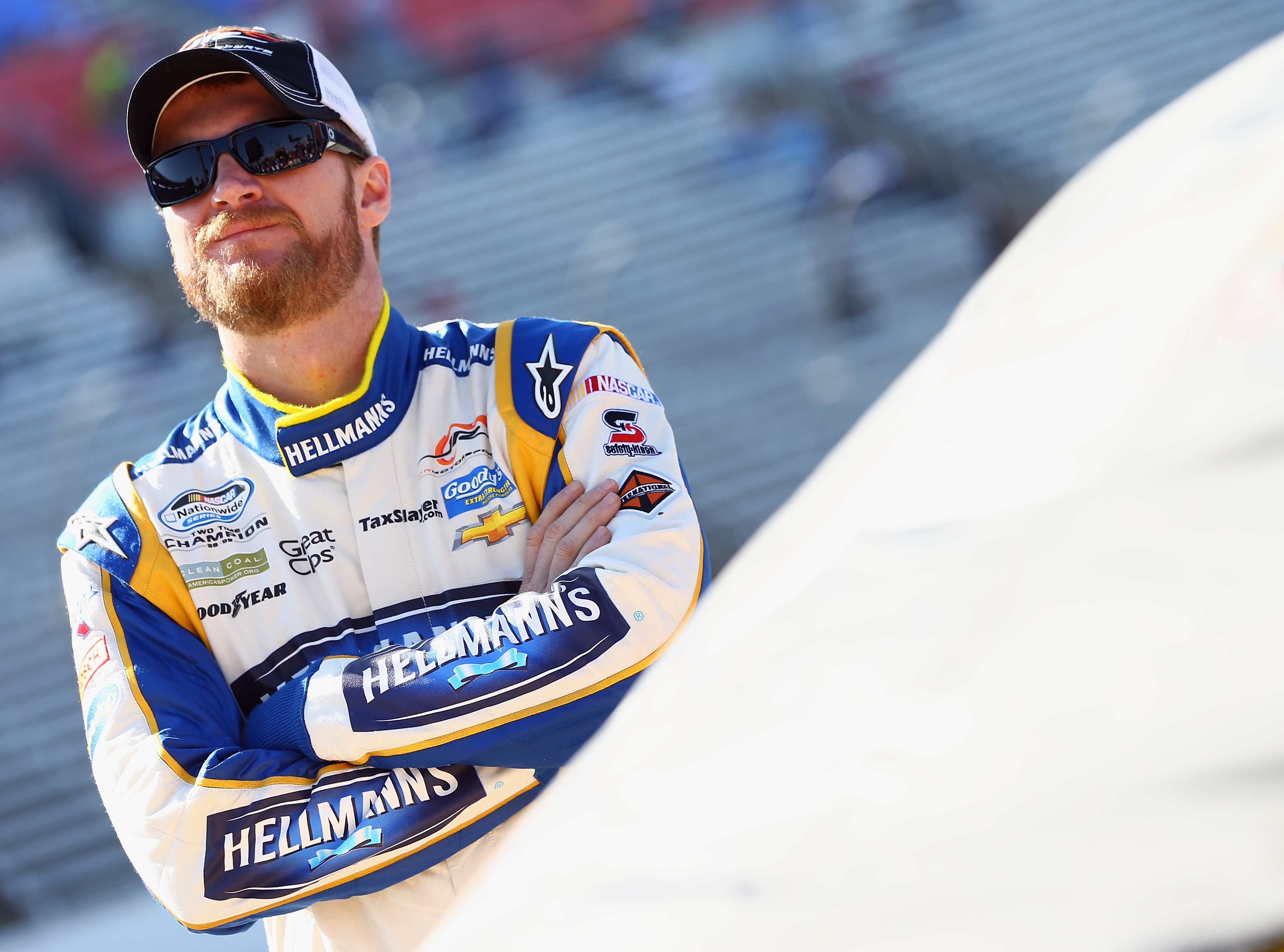 Dale Earnhardt Jr. is still frustrated by his father's absence during a big event.