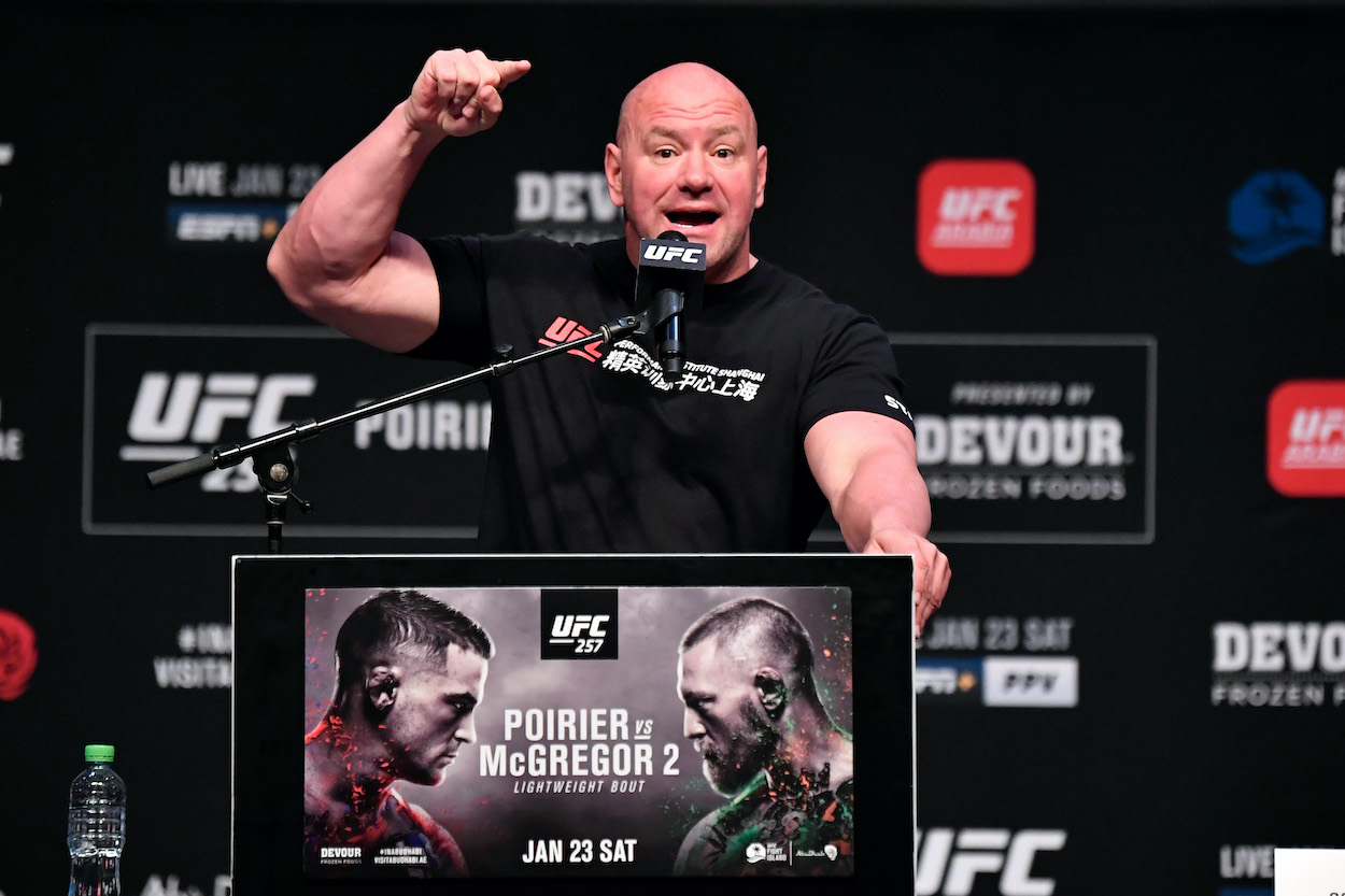 Dana White speaks ahead of UFC 257