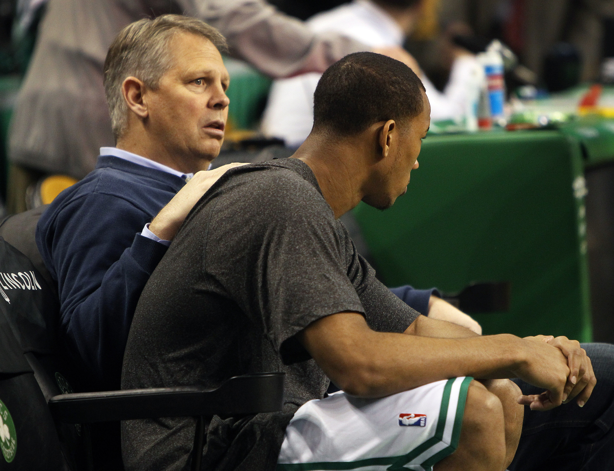 Danny Ainge wasn't overly active again at the trade deadline.