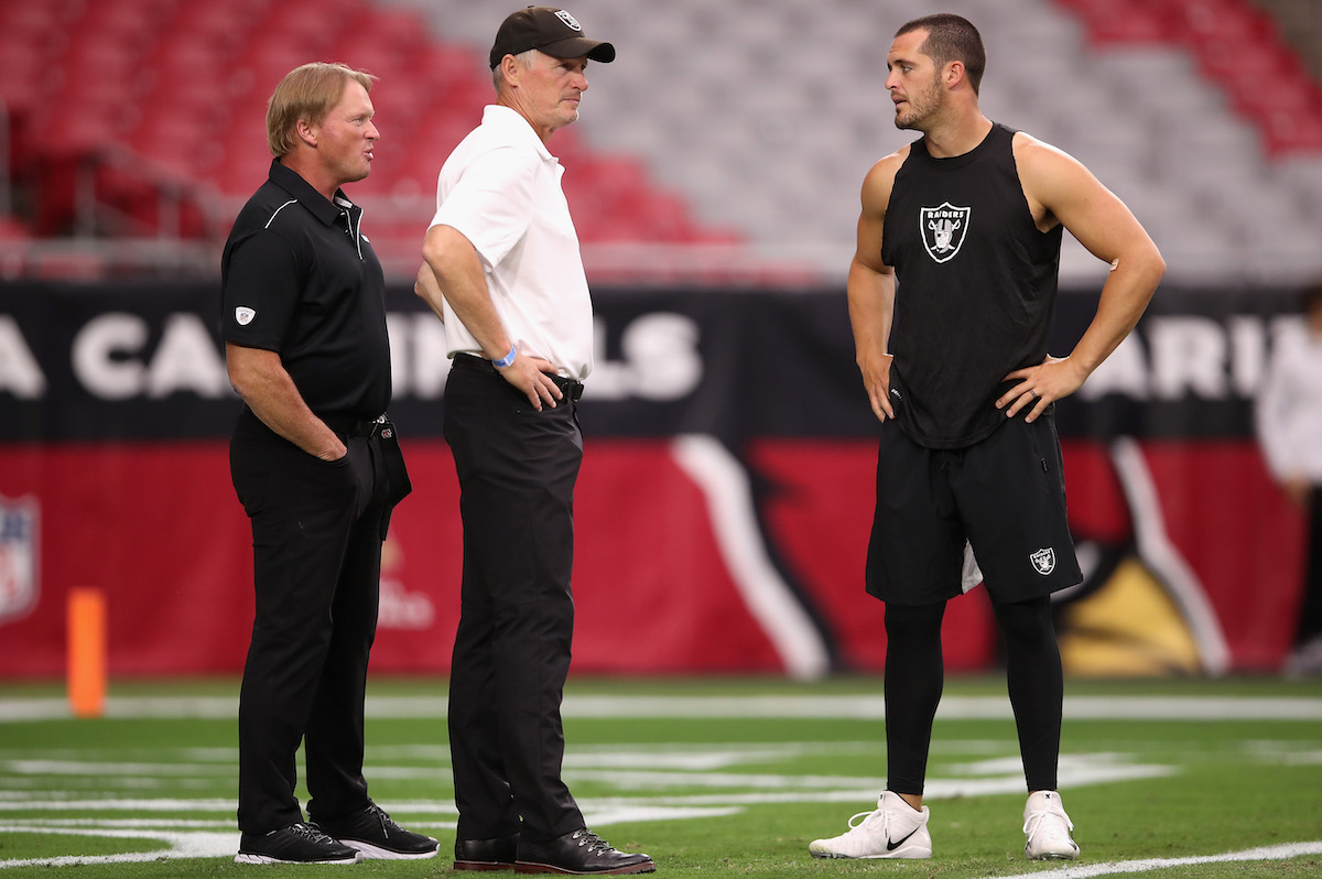 Derek Carr’s Future With the Las Vegas Raiders Is Even More Confusing Thanks to GM Mike Mayock