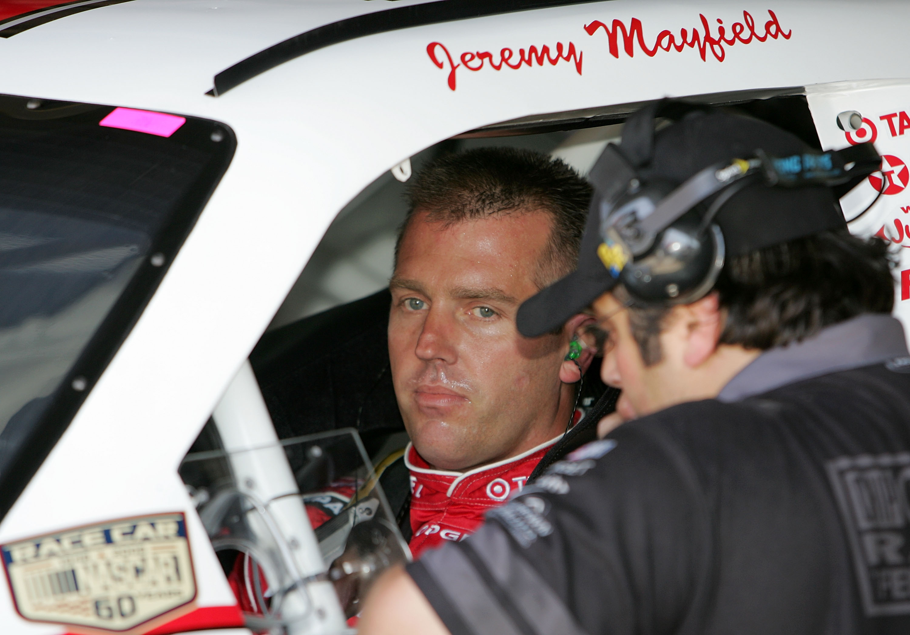Jeremy Mayfield's NASCAR career turned upside down in 2009.