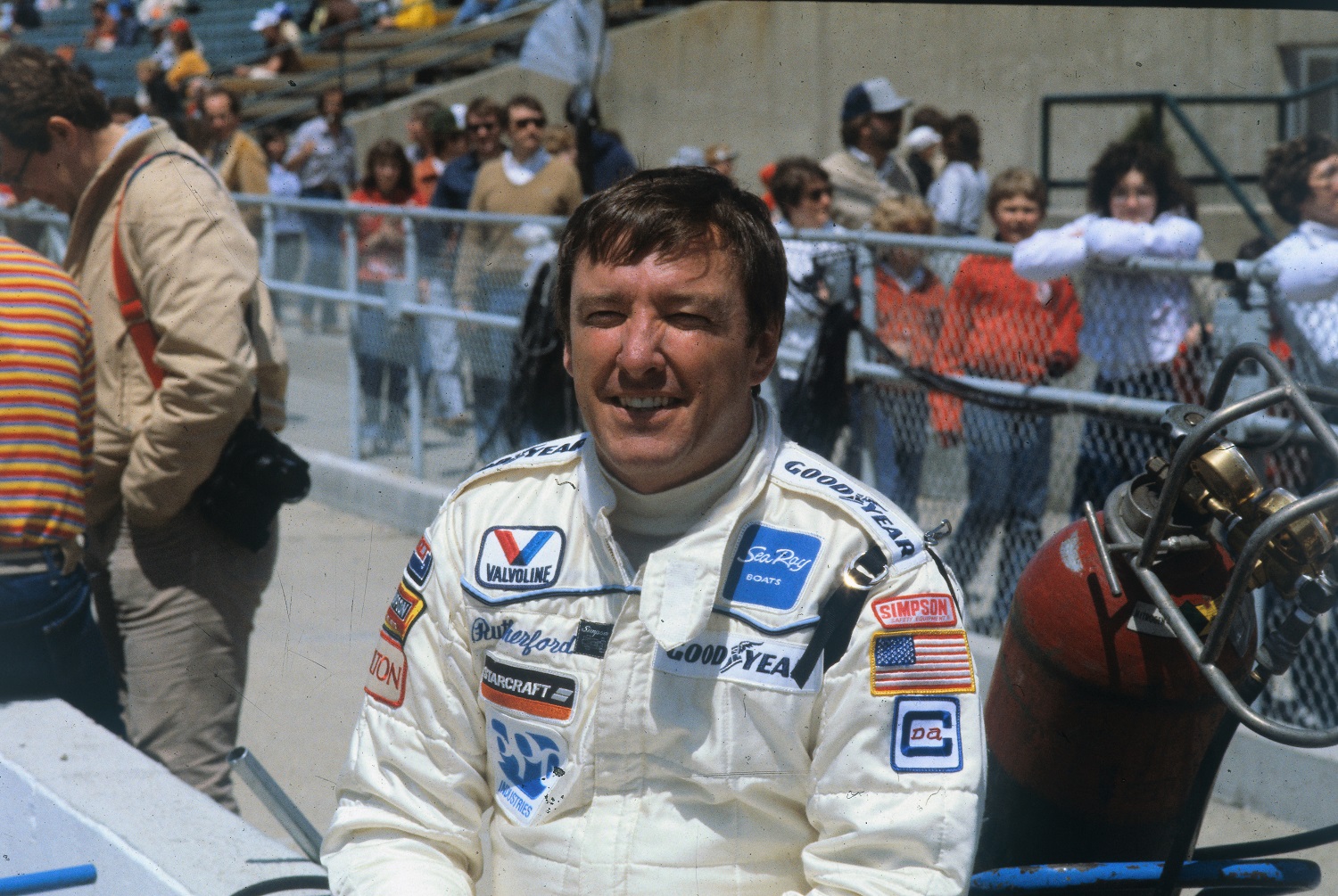 Johnny Rutherford won his NASCAR Cup Series debut while driving the No. 13 car.