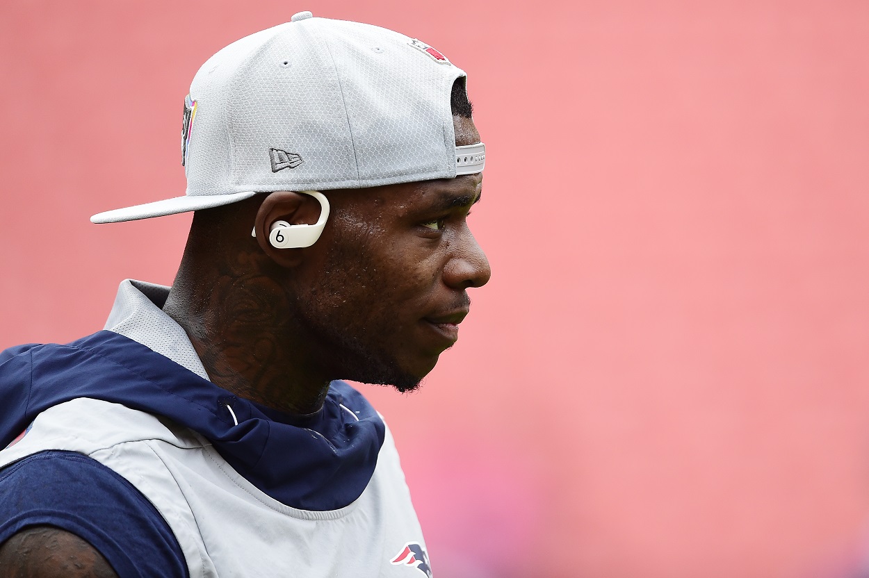 Former NFL wideout Josh Gordon in 2019