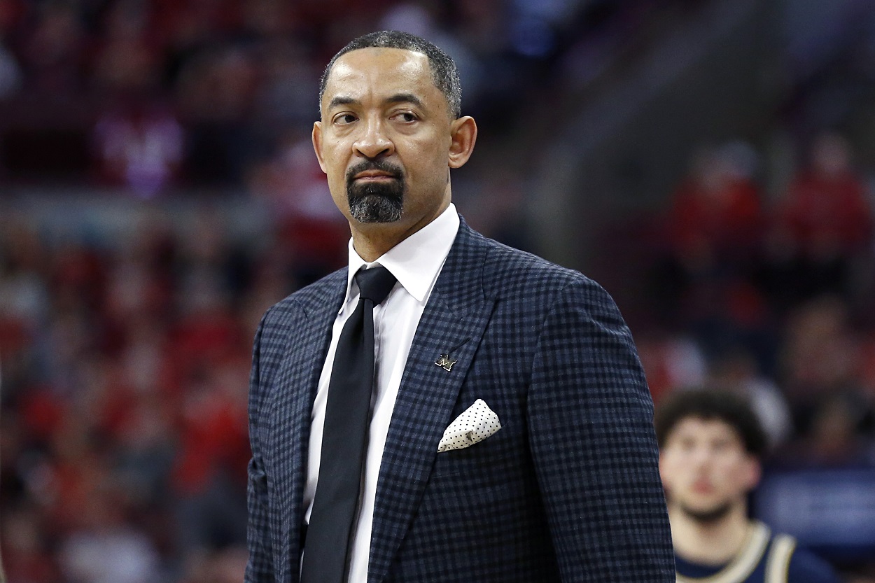 Michigan Wolverines head basketball coach Juwan Howard