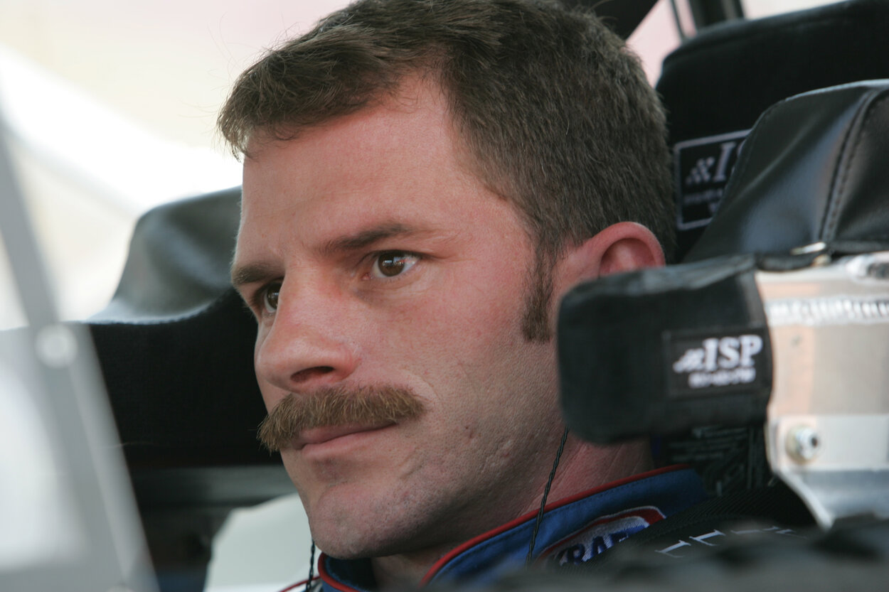 NASCAR driver Kerry Earnhardt -- Dale Earnhardt Jr.'s older brother -- in 2005.