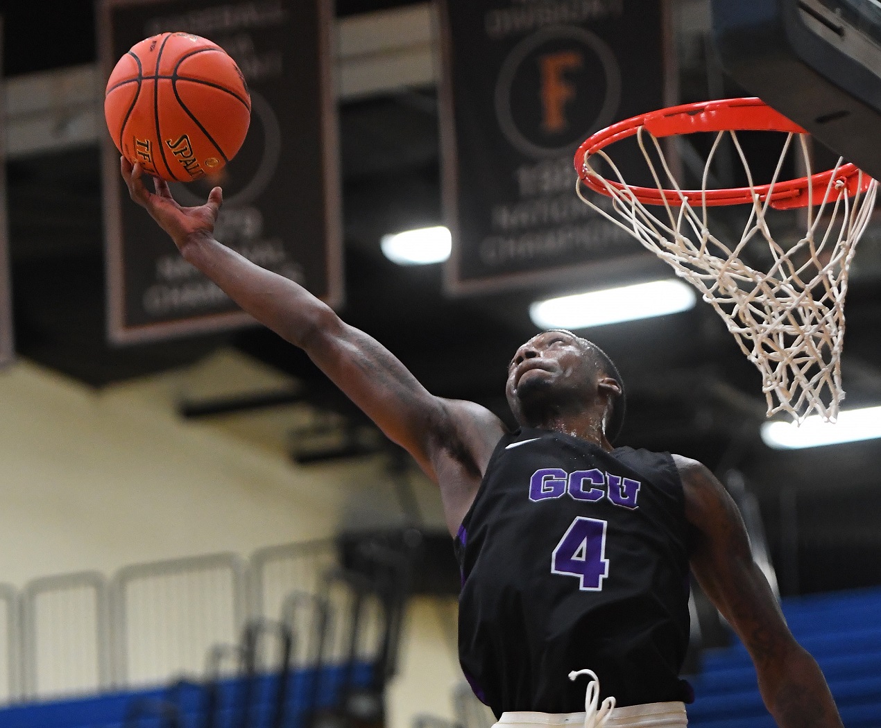 GCU forward Oscar Frayer, who died Tuesday morning in a car accident