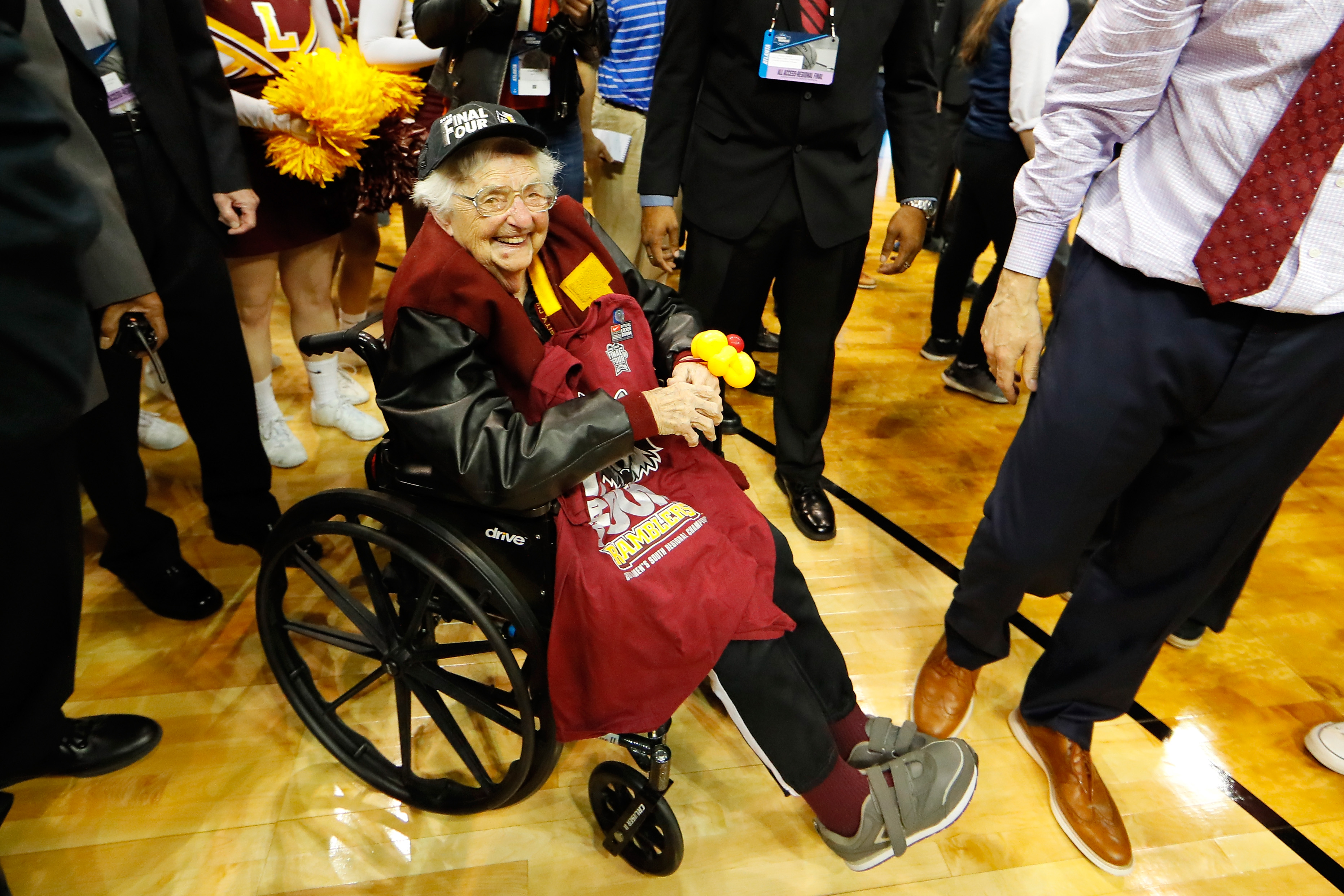 Sister Jean is determined to see her Loyola team play again during March Madness.