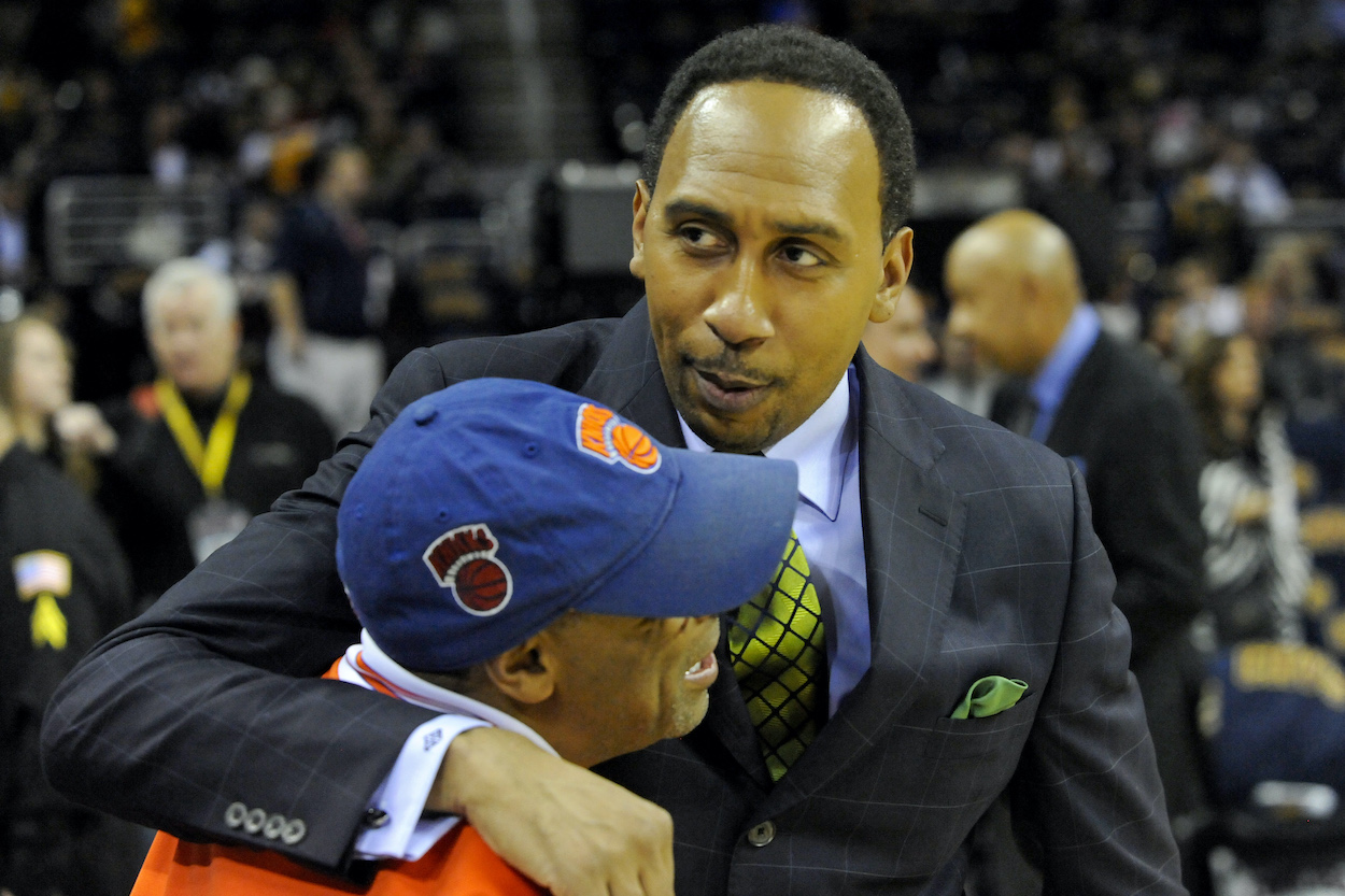 ESPN's Stephen A. Smith and Spike Lee