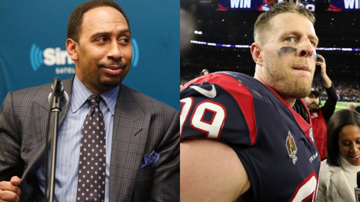 Stephen A. Smith Sends out Strong Statement About J.J. Watt’s Free Agency Decision, Says He ‘Blew It’