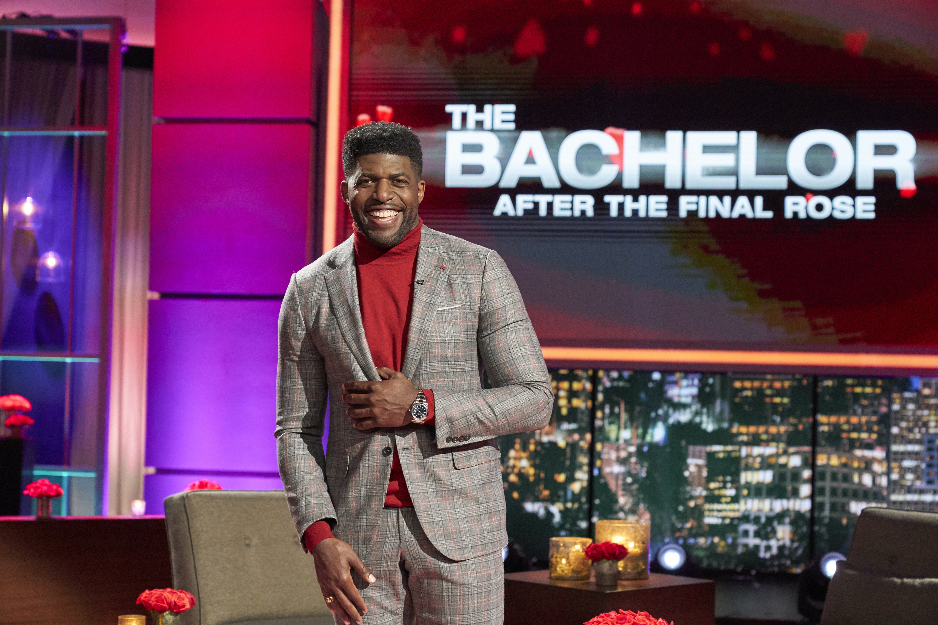 Former NFL player Emmanuel Acho hosts The Bachelor: After the Final Rose