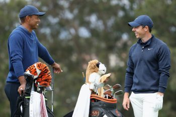 PGA Tour stars Tiger Woods and Rory McIlroy