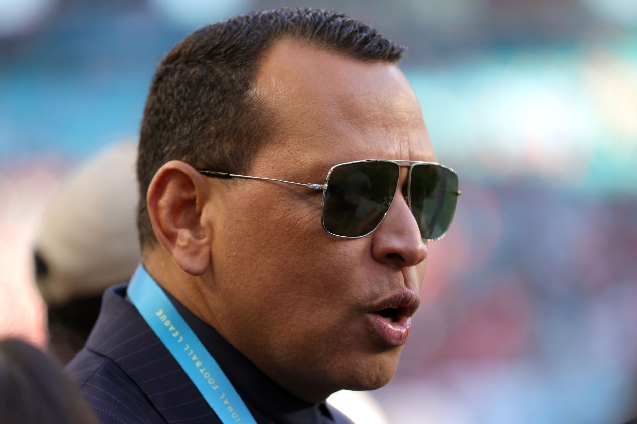 Baseball legend Alex Rodriguez in 2020.