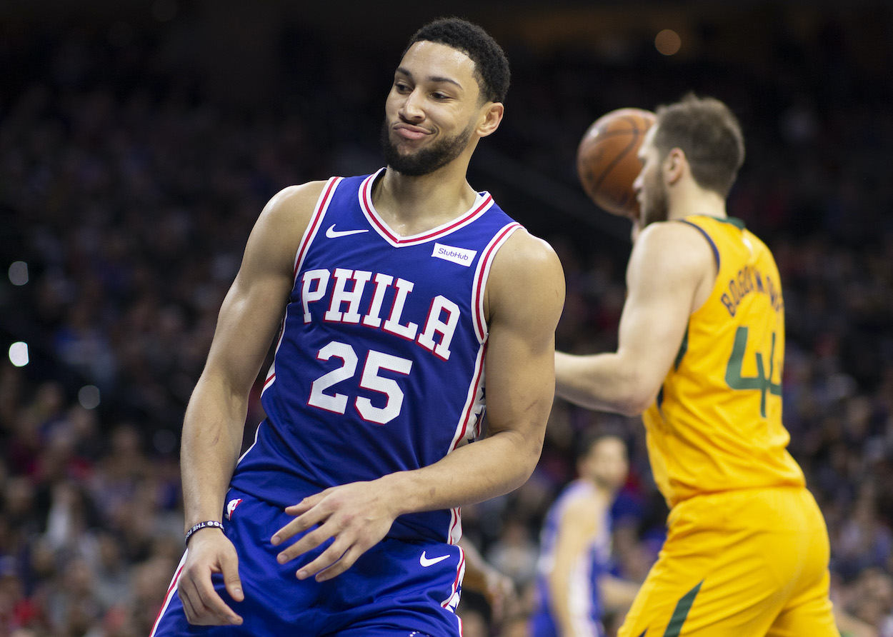 Ben Simmons and Rudy Gobert are neck-and-neck for NBA Defensive Player of the Year, but Simmons just ended the race with a savage quote.